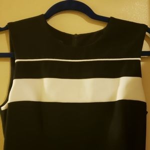 black sleeveless judith & charles size 6 dress